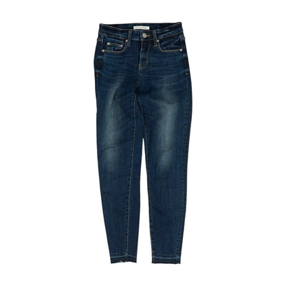 Blue Mid Rise Jeans