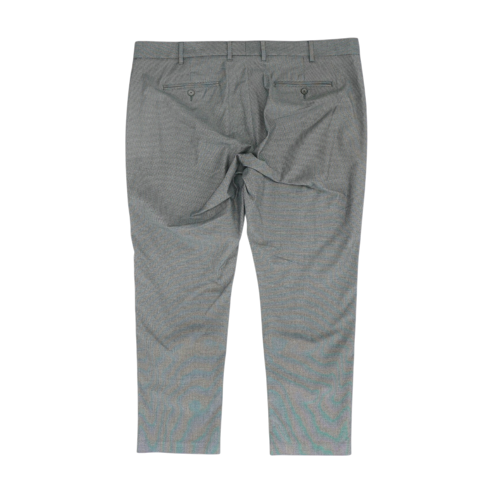 Gray Abstract Regular Pants