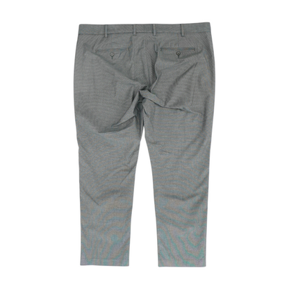 Gray Abstract Regular Pants