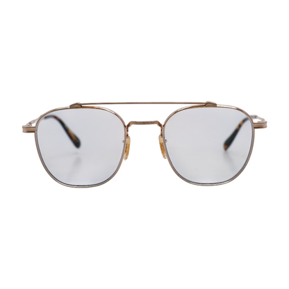 Gold Mandeville Aviator Prescription Eyewear