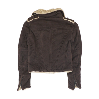 Brown Solid Jacket