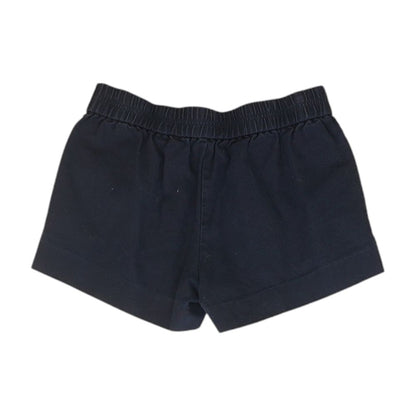 Navy Solid Khaki Shorts