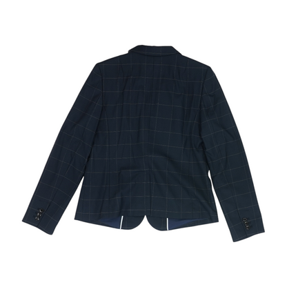 Navy Check Blazer