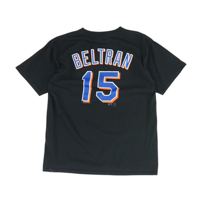 Vintage Black New York Mets Solid T-Shirt