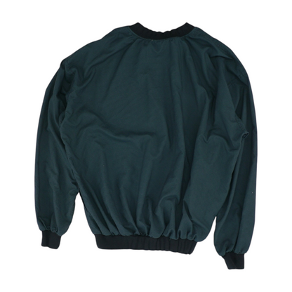 Green Houndstooth Sweatshirt Pullover