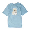 Blue Solid T-Shirt