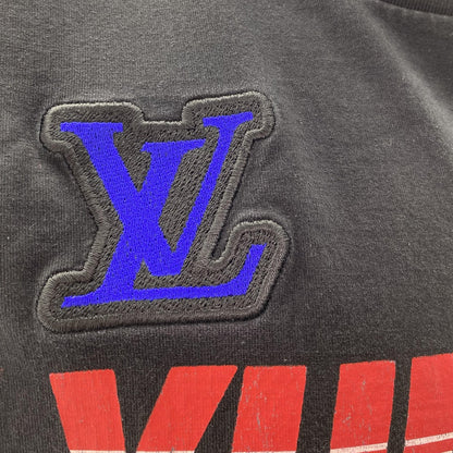 Louis Vuitton x NBA 2021 Black LV Monogram Patch T-Shirt