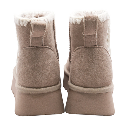 Gray Winter Boots