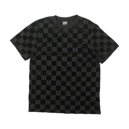 Black Check T-Shirt