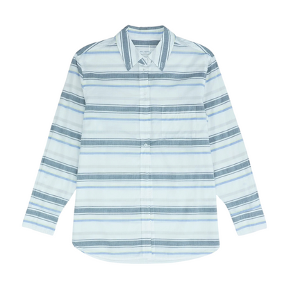 White Striped Button Down