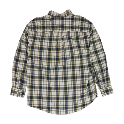 Multi Plaid Long Sleeve Button Down
