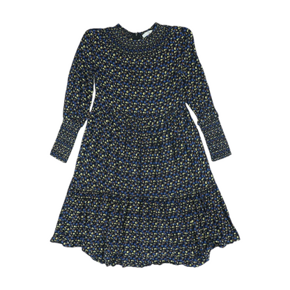 Navy Floral Dress