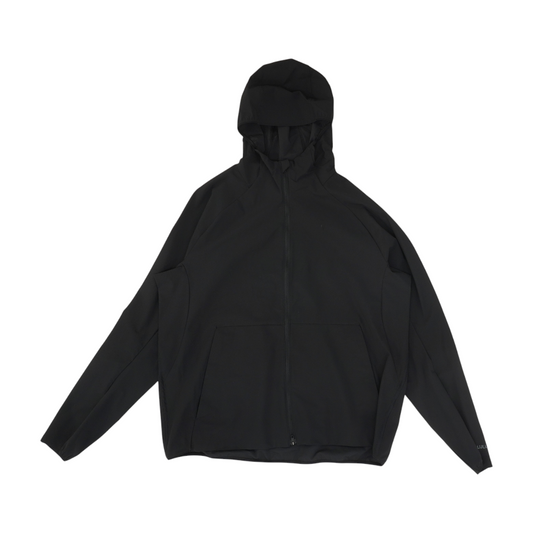 Black Solid Active Jacket