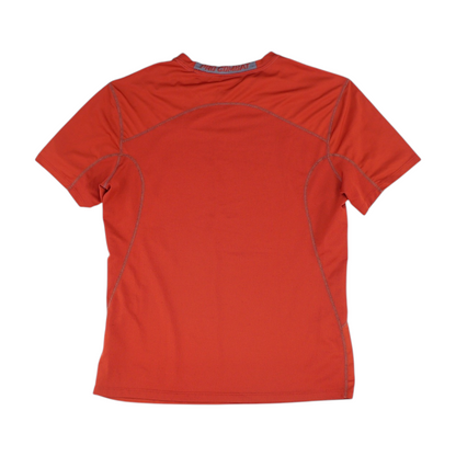 Red Solid Active T-Shirt