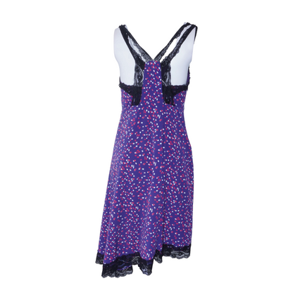 Red Polka Dot Midi Dress