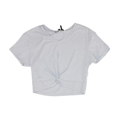 Blue V Neck T-Shirt