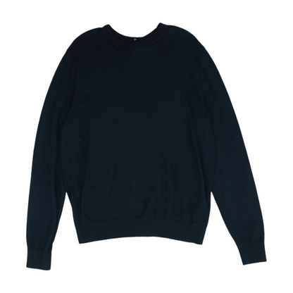 Black Striped Pullover Sweater