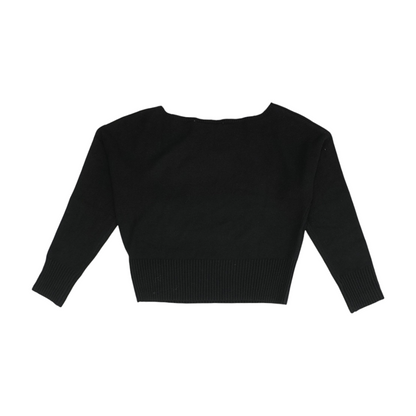 Black Pullover Sweater