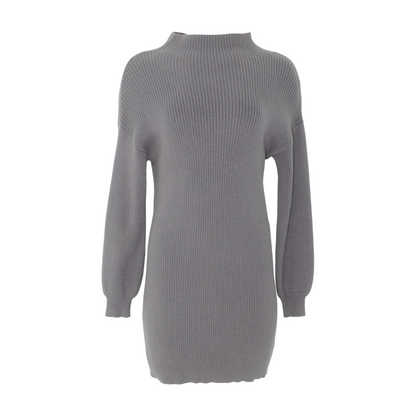 Gray Mini Dress