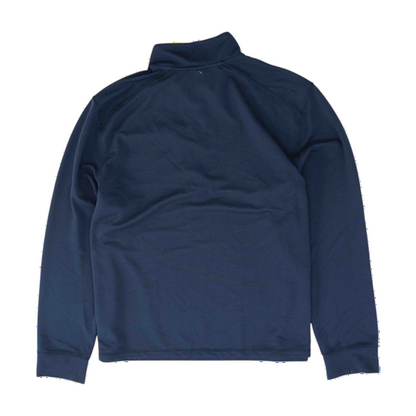 Navy Solid 1/4 Zip Pullover