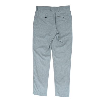 Gray Abstract Slim Pants