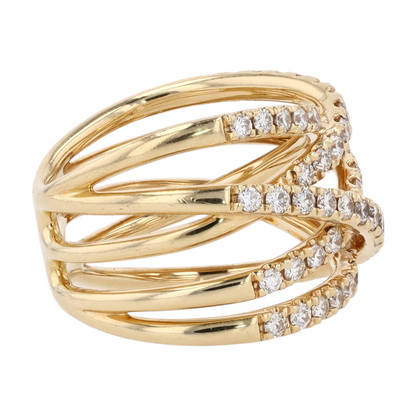 3/4 ctw 14K Yellow Gold Diamond Fashion Ring