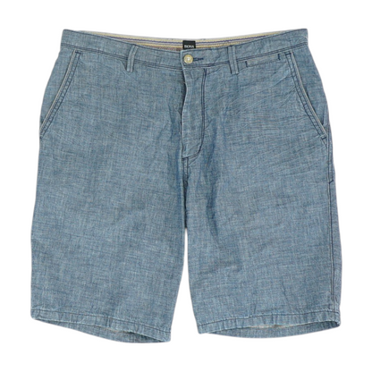 Blue Casual Shorts