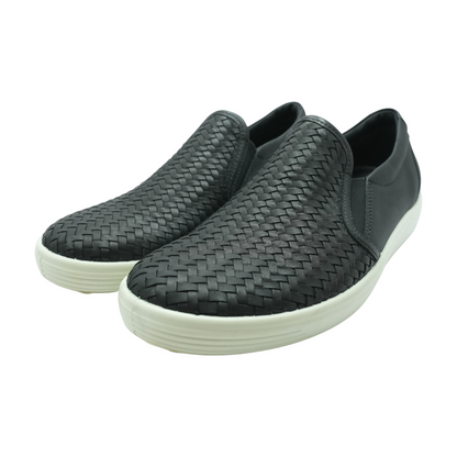 Black Slip-On Flats