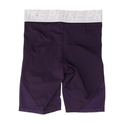 Deep Purple Solid Active Shorts
