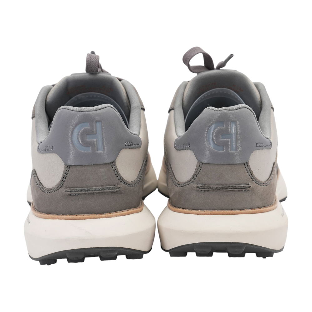 Gray Low-Top Athletic Shoes