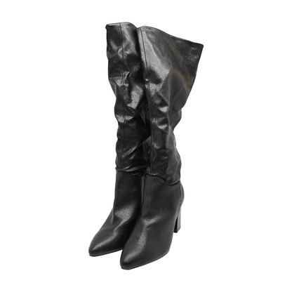 Black Knee-High Boots