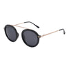 Black On Holiday Round Sunglasses