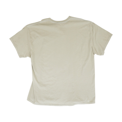 Tan Solid T-Shirt