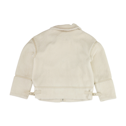 Ivory Solid Jacket