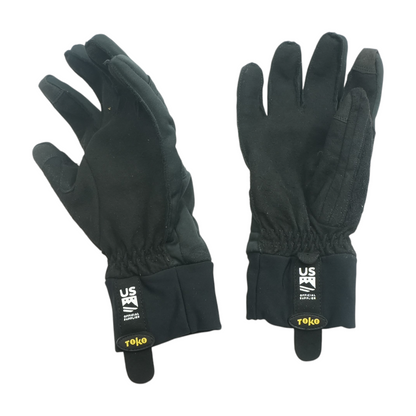 Black 100% Polyester Gloves