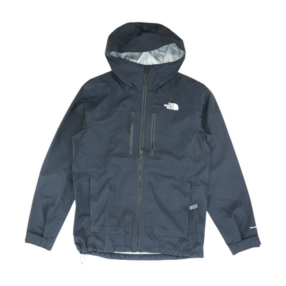 Black Solid Rain Jacket