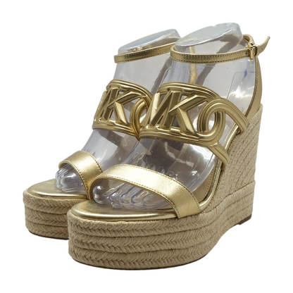 Gold Wedge Heels
