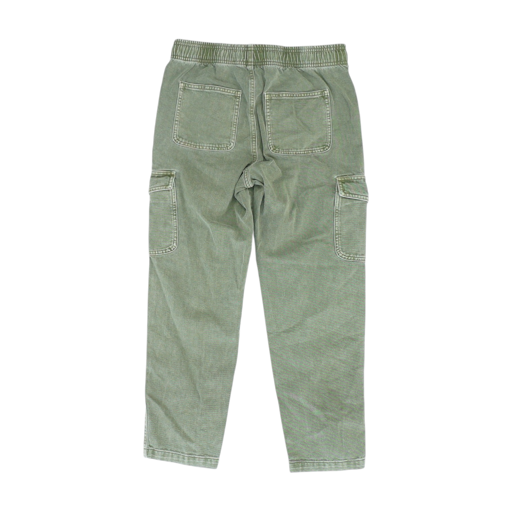 Green Straight Pants