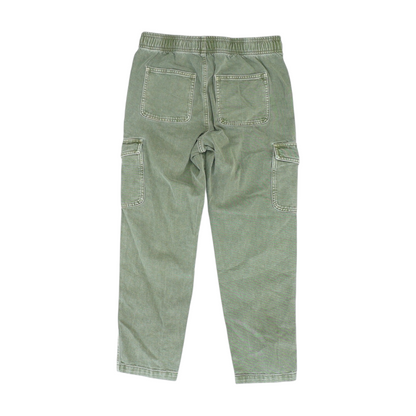 Green Straight Pants