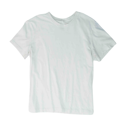 White Solid Pajama Top