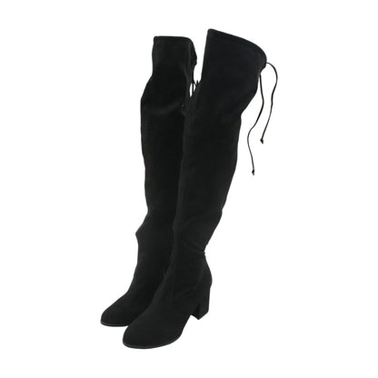 Black Knee High Boots