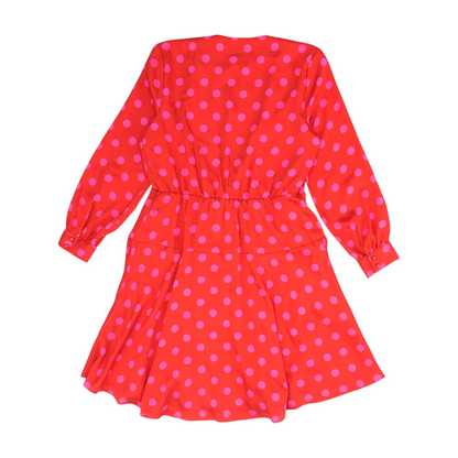 Red Polka Dot Mini Dress