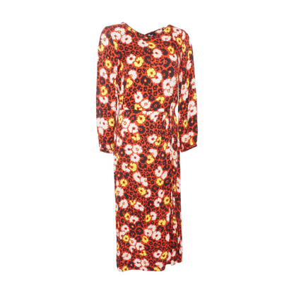 Red Floral Maxi Dress