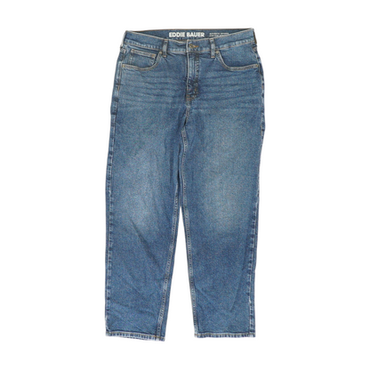 Blue Straight Jeans