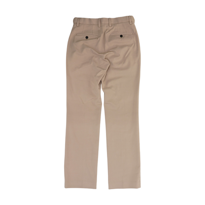 Beige Wide Leg Pants