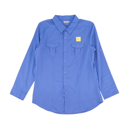 Purple Outdoor Button Down