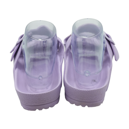 Purple Flat Sandals