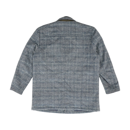 Blue Plaid Coat