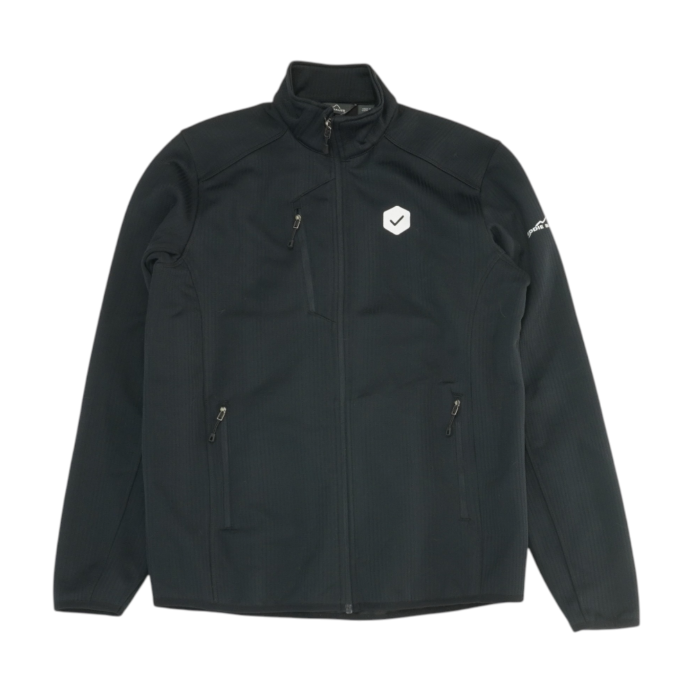 Eddie Bauer Black Solid Active Jacket – Image 1