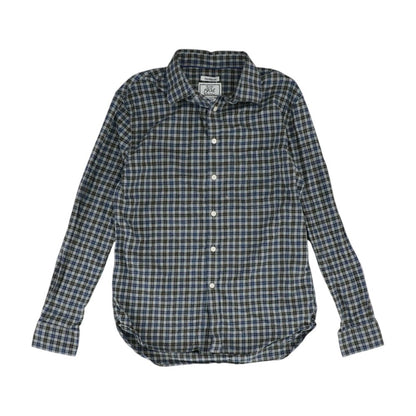 Multi Plaid Long Sleeve Button Down